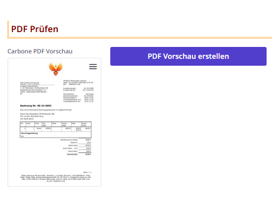 Druckvorschau